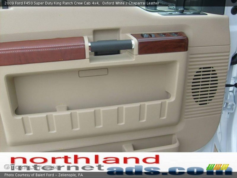 Oxford White / Chaparral Leather 2009 Ford F450 Super Duty King Ranch Crew Cab 4x4