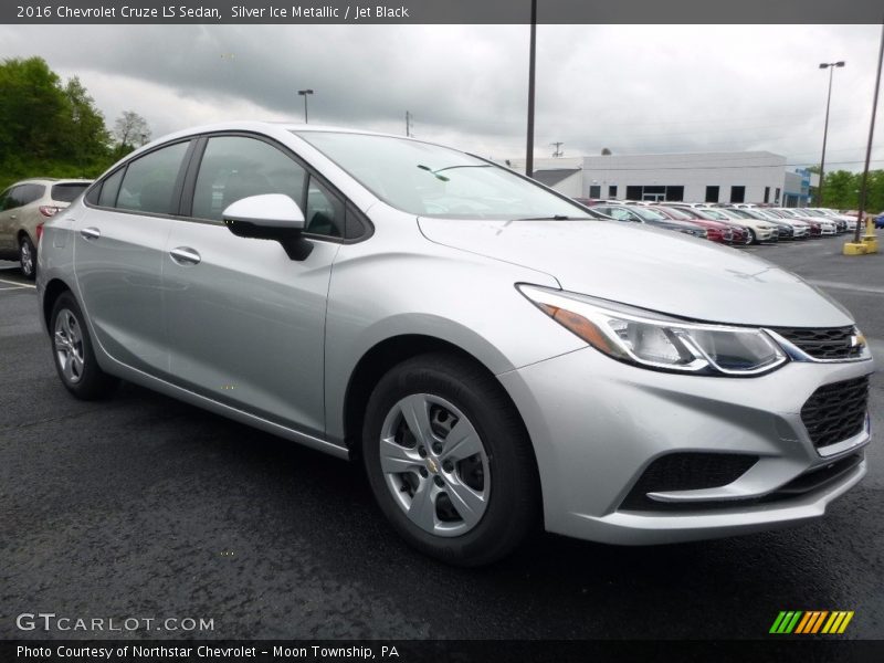 Silver Ice Metallic / Jet Black 2016 Chevrolet Cruze LS Sedan