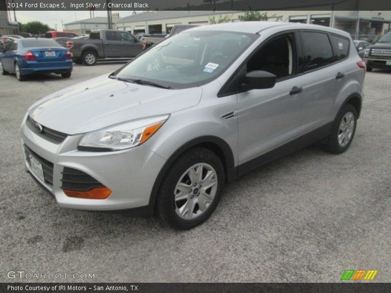 Ingot Silver / Charcoal Black 2014 Ford Escape S