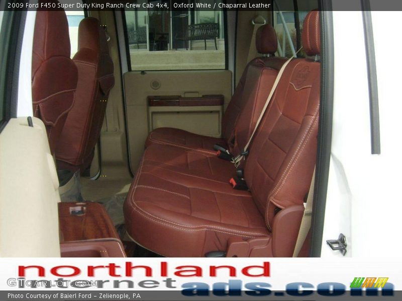 Oxford White / Chaparral Leather 2009 Ford F450 Super Duty King Ranch Crew Cab 4x4