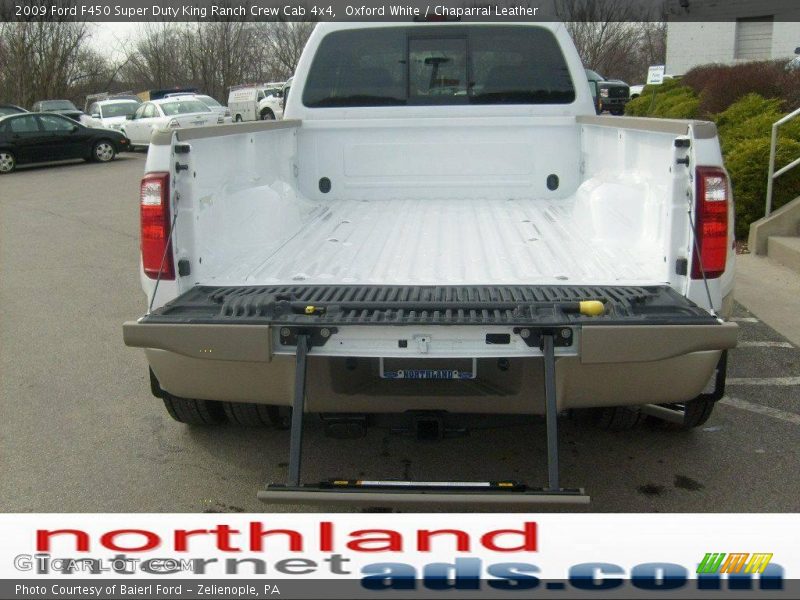 Oxford White / Chaparral Leather 2009 Ford F450 Super Duty King Ranch Crew Cab 4x4