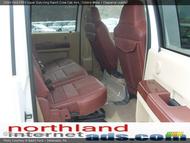 Oxford White / Chaparral Leather 2009 Ford F450 Super Duty King Ranch Crew Cab 4x4
