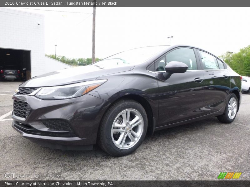 Tungsten Metallic / Jet Black 2016 Chevrolet Cruze LT Sedan