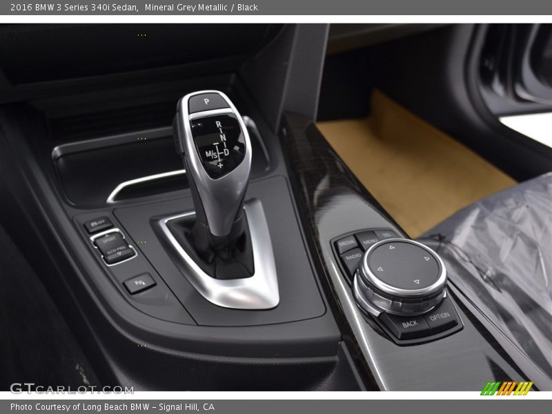 Mineral Grey Metallic / Black 2016 BMW 3 Series 340i Sedan