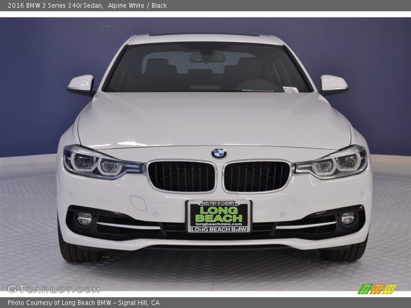 Alpine White / Black 2016 BMW 3 Series 340i Sedan