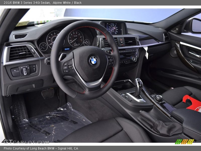 Alpine White / Black 2016 BMW 3 Series 340i Sedan