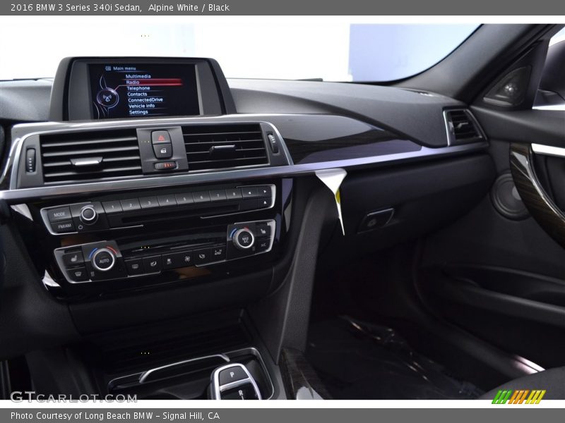 Alpine White / Black 2016 BMW 3 Series 340i Sedan
