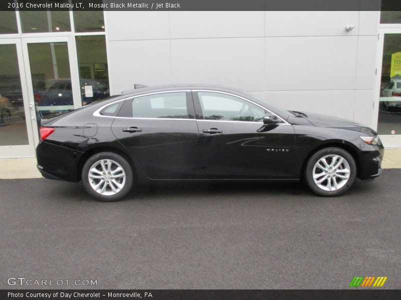 Mosaic Black Metallic / Jet Black 2016 Chevrolet Malibu LT