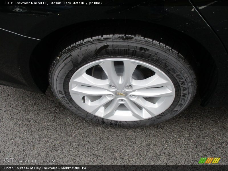 Mosaic Black Metallic / Jet Black 2016 Chevrolet Malibu LT