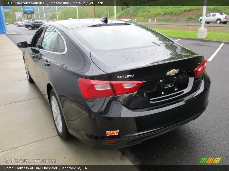 Mosaic Black Metallic / Jet Black 2016 Chevrolet Malibu LT
