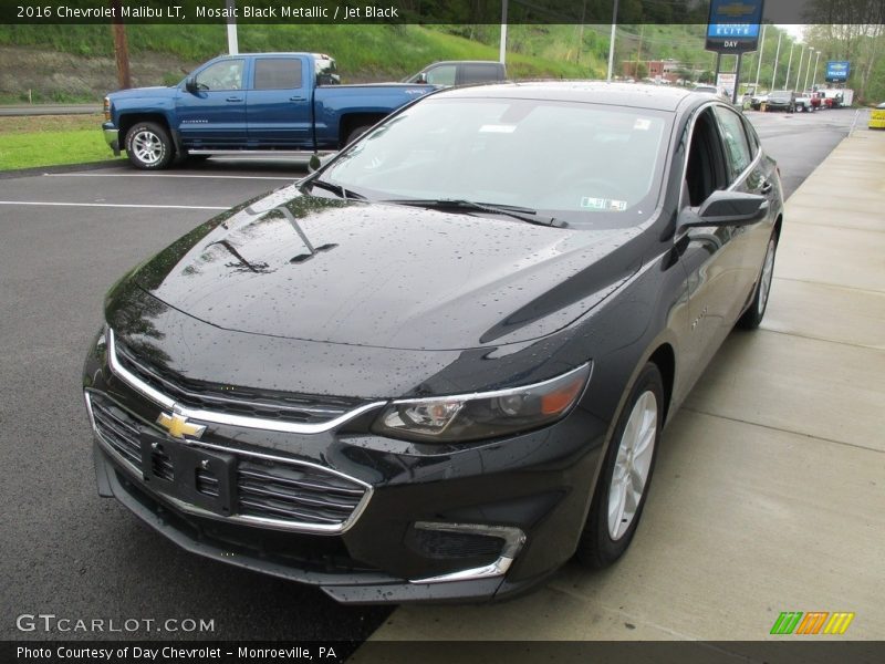 Mosaic Black Metallic / Jet Black 2016 Chevrolet Malibu LT