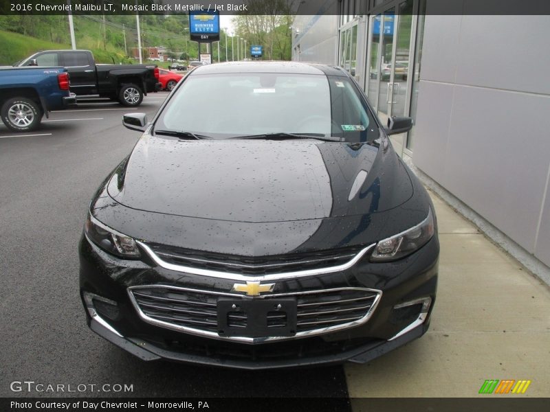 Mosaic Black Metallic / Jet Black 2016 Chevrolet Malibu LT
