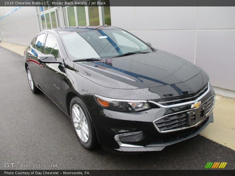 Mosaic Black Metallic / Jet Black 2016 Chevrolet Malibu LT