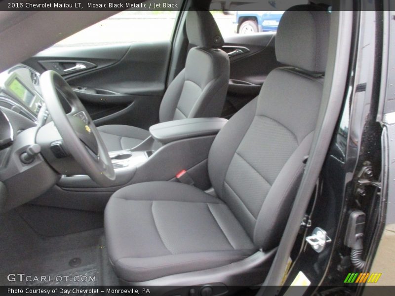 Mosaic Black Metallic / Jet Black 2016 Chevrolet Malibu LT