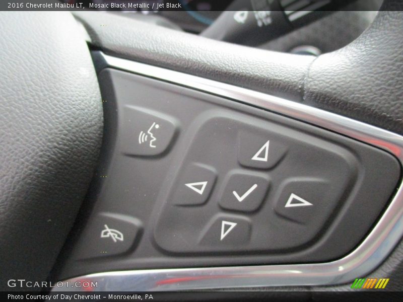 Mosaic Black Metallic / Jet Black 2016 Chevrolet Malibu LT
