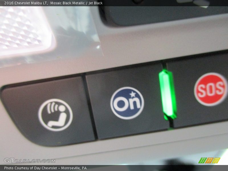 Mosaic Black Metallic / Jet Black 2016 Chevrolet Malibu LT