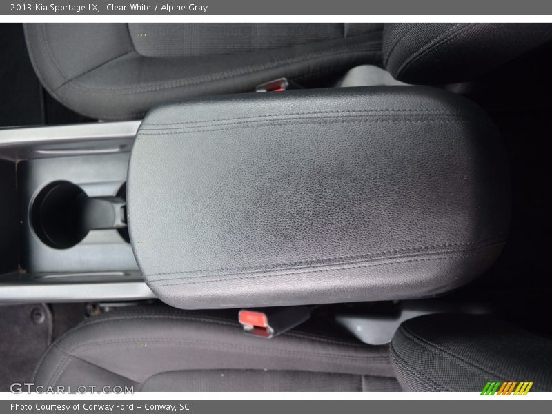Clear White / Alpine Gray 2013 Kia Sportage LX