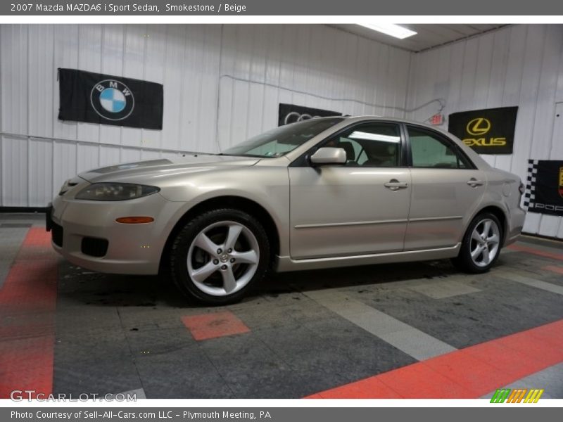 Smokestone / Beige 2007 Mazda MAZDA6 i Sport Sedan