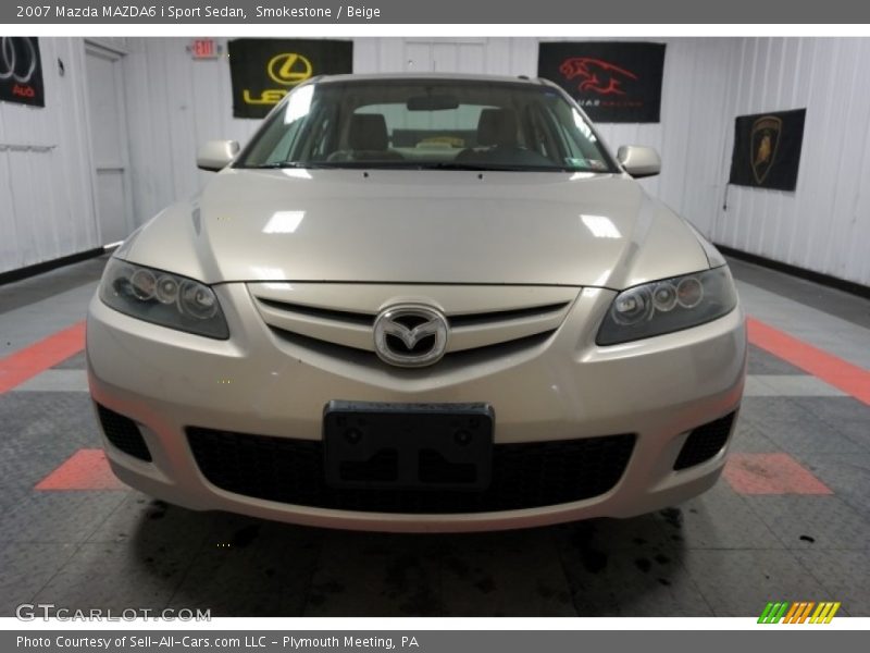 Smokestone / Beige 2007 Mazda MAZDA6 i Sport Sedan