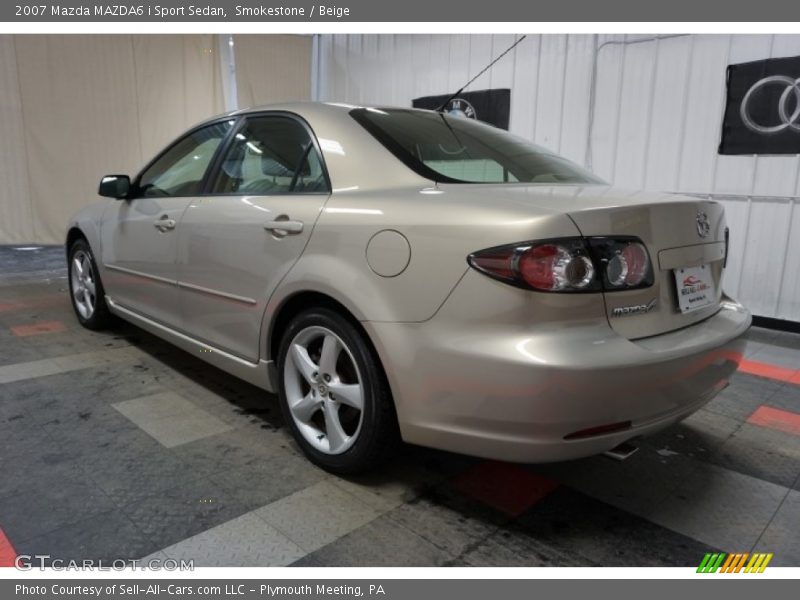 Smokestone / Beige 2007 Mazda MAZDA6 i Sport Sedan