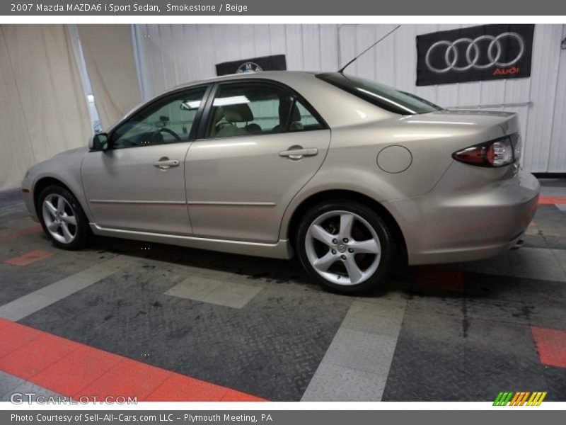 Smokestone / Beige 2007 Mazda MAZDA6 i Sport Sedan