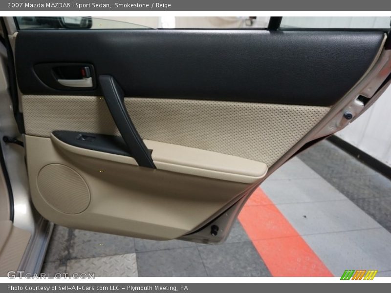 Smokestone / Beige 2007 Mazda MAZDA6 i Sport Sedan