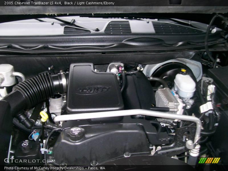 Black / Light Cashmere/Ebony 2005 Chevrolet TrailBlazer LS 4x4