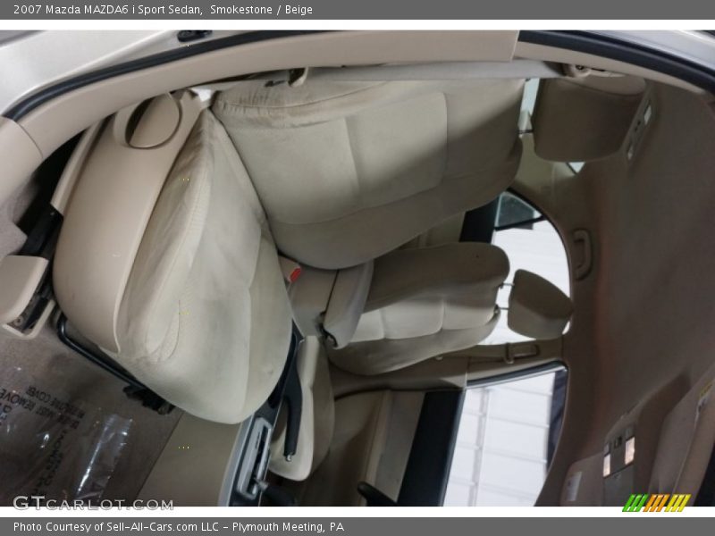 Smokestone / Beige 2007 Mazda MAZDA6 i Sport Sedan