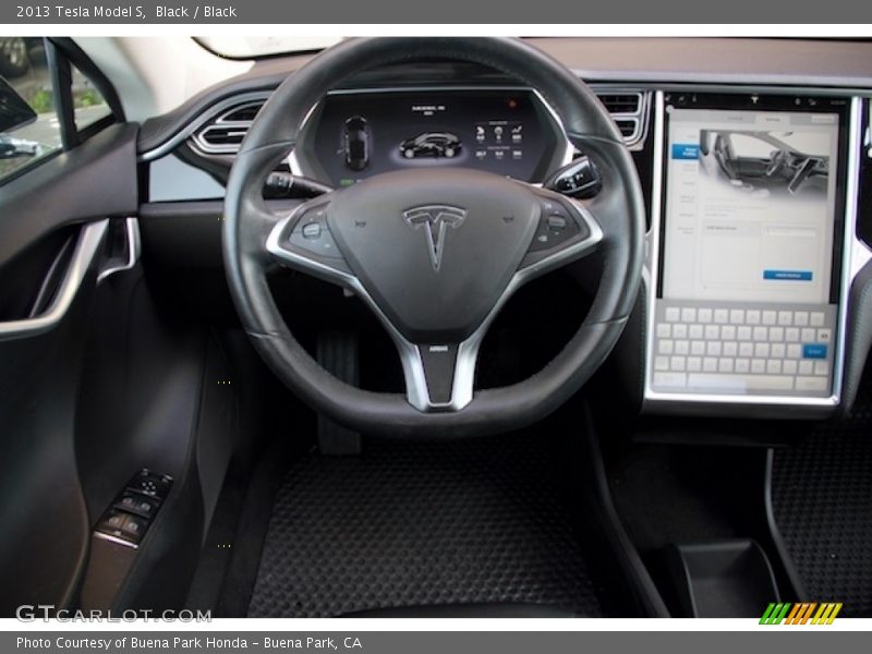  2013 Model S  Steering Wheel