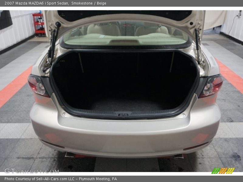 Smokestone / Beige 2007 Mazda MAZDA6 i Sport Sedan