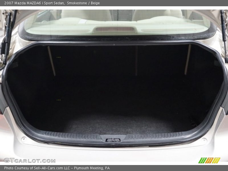 Smokestone / Beige 2007 Mazda MAZDA6 i Sport Sedan