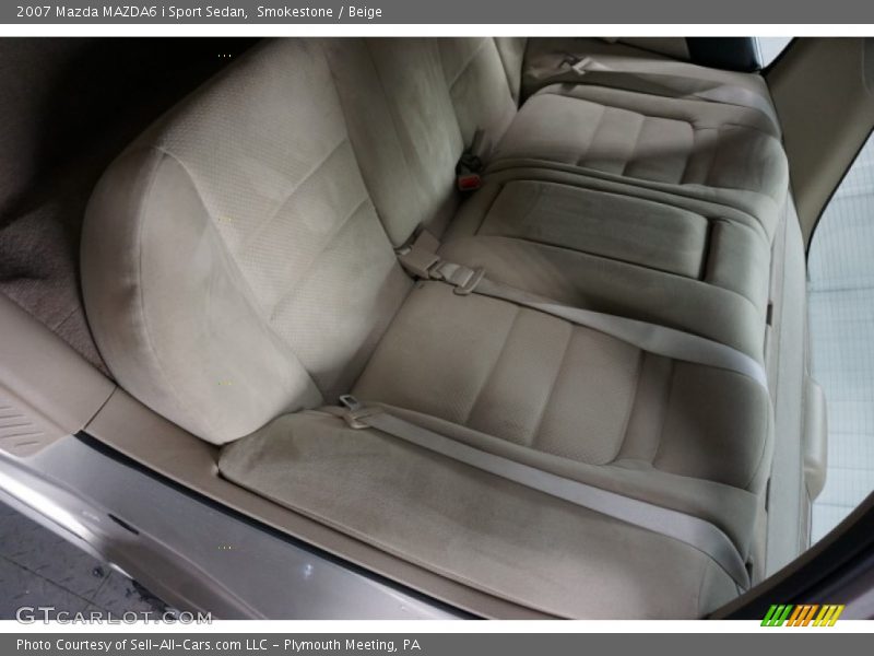 Smokestone / Beige 2007 Mazda MAZDA6 i Sport Sedan