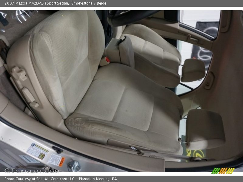 Smokestone / Beige 2007 Mazda MAZDA6 i Sport Sedan