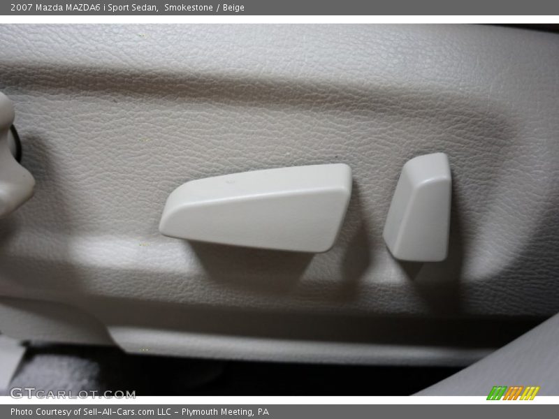 Smokestone / Beige 2007 Mazda MAZDA6 i Sport Sedan