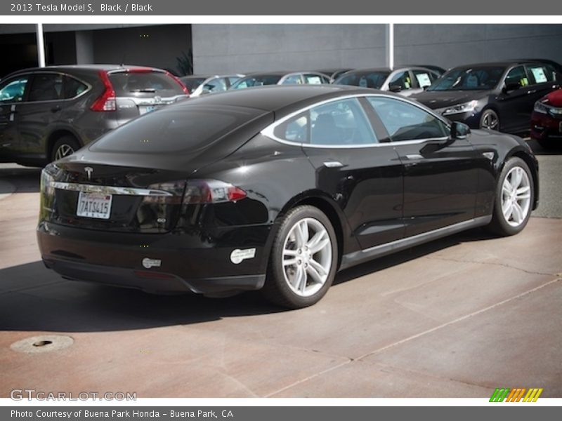 Black / Black 2013 Tesla Model S