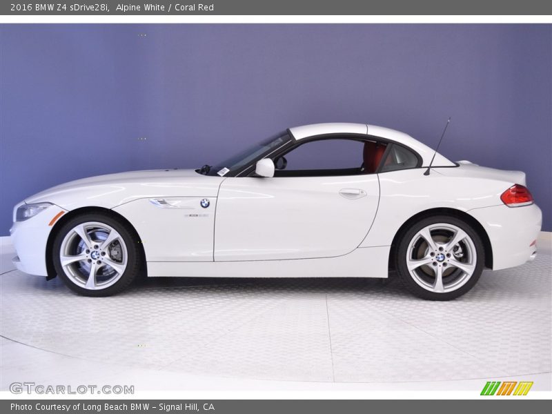  2016 Z4 sDrive28i Alpine White