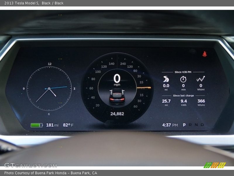  2013 Model S   Gauges