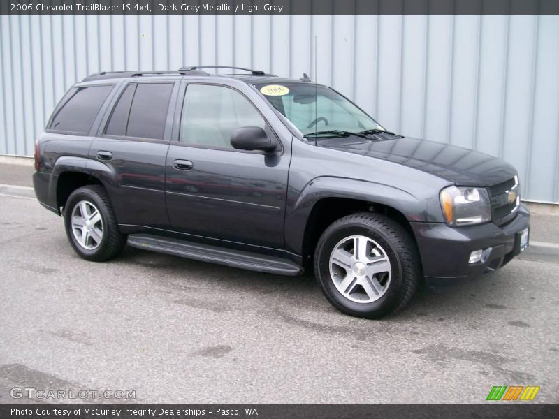 Dark Gray Metallic / Light Gray 2006 Chevrolet TrailBlazer LS 4x4