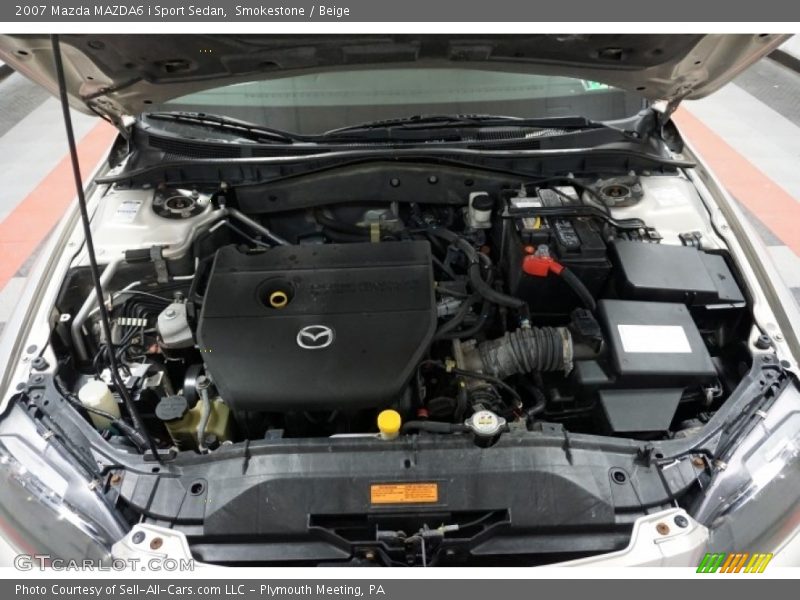 Smokestone / Beige 2007 Mazda MAZDA6 i Sport Sedan