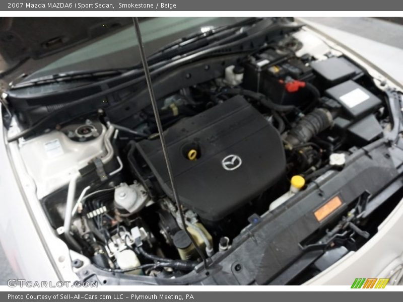 Smokestone / Beige 2007 Mazda MAZDA6 i Sport Sedan