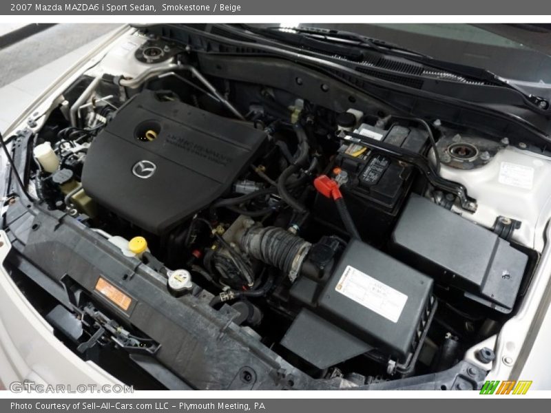Smokestone / Beige 2007 Mazda MAZDA6 i Sport Sedan