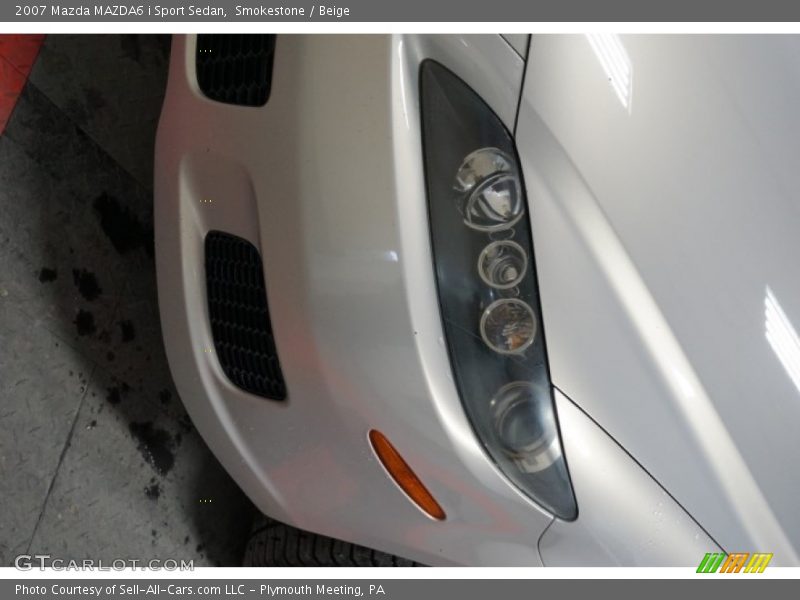 Smokestone / Beige 2007 Mazda MAZDA6 i Sport Sedan