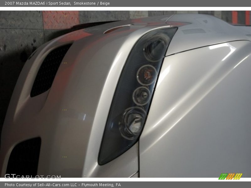 Smokestone / Beige 2007 Mazda MAZDA6 i Sport Sedan