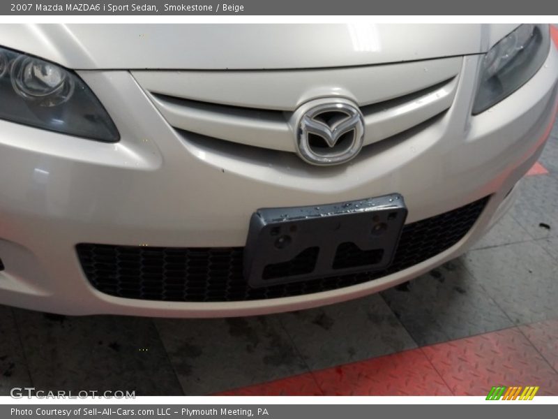 Smokestone / Beige 2007 Mazda MAZDA6 i Sport Sedan