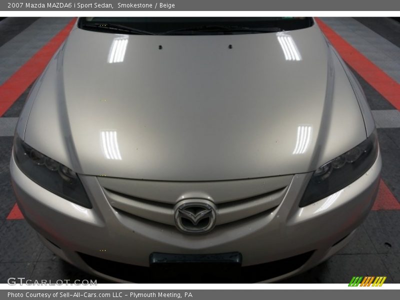 Smokestone / Beige 2007 Mazda MAZDA6 i Sport Sedan