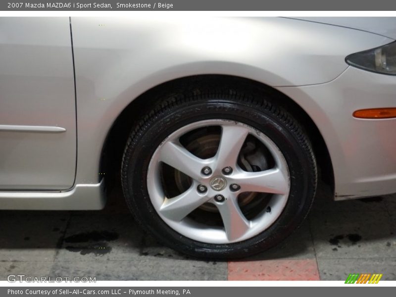 Smokestone / Beige 2007 Mazda MAZDA6 i Sport Sedan
