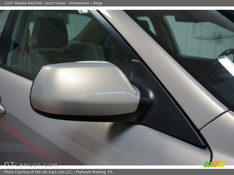 Smokestone / Beige 2007 Mazda MAZDA6 i Sport Sedan