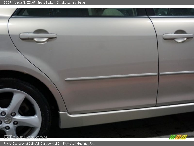Smokestone / Beige 2007 Mazda MAZDA6 i Sport Sedan
