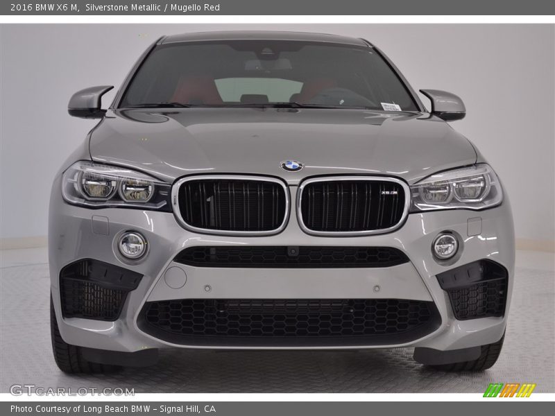 Silverstone Metallic / Mugello Red 2016 BMW X6 M