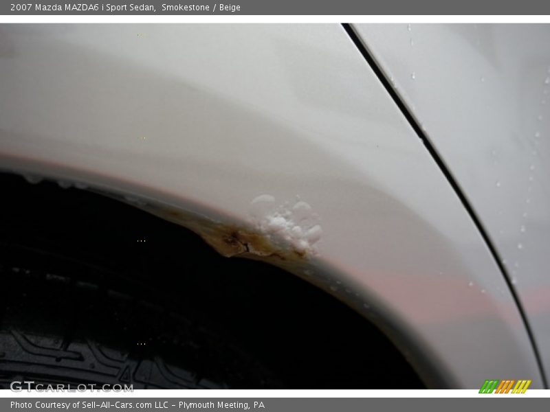 Smokestone / Beige 2007 Mazda MAZDA6 i Sport Sedan